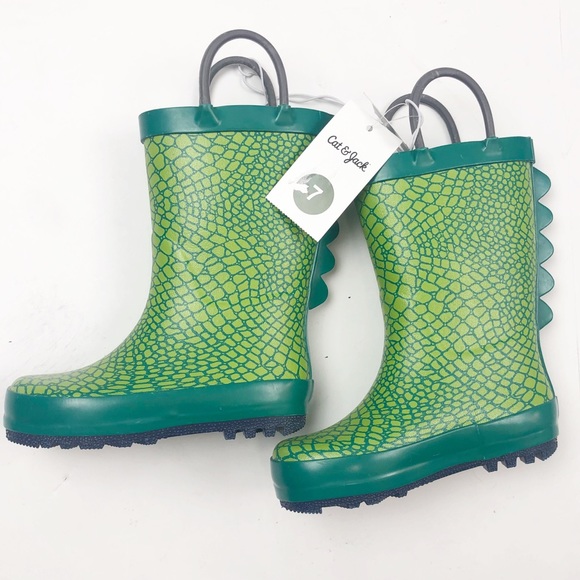 Cat & Jack Other - NWT Toddler Rain Boots- Green